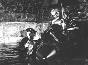 In the water with Sean Connery and Katherine Zeta Jones on the set of ‘Entrapment’ in 1979